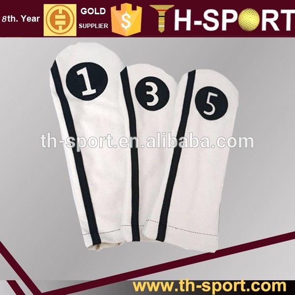 TH-HC-D207 Handmade Leather Golf Head Cover.jpg