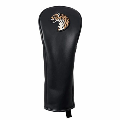 2025 อุปกรณ์เสริมหนังกอล์ฟ PU Custom Golf Headcovers Club Driver Golf Head Covers