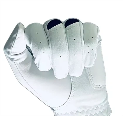 ถุงมือกอล์ฟผู้ชายหนัง OEM แบบกำหนดเองถุงมือกอล์ฟมือซ้าย