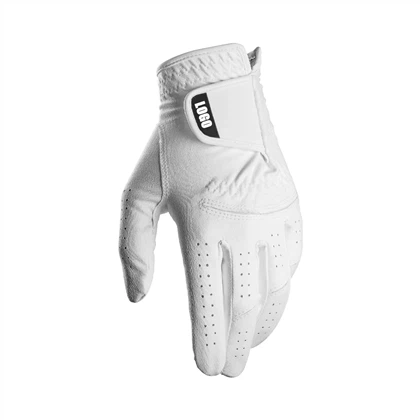 OEM โลโก้ที่กำหนดเองถุงมือกอล์ฟหนังนุ่มถุงมือกอล์ฟผู้ชายกันลื่นมือซ้าย