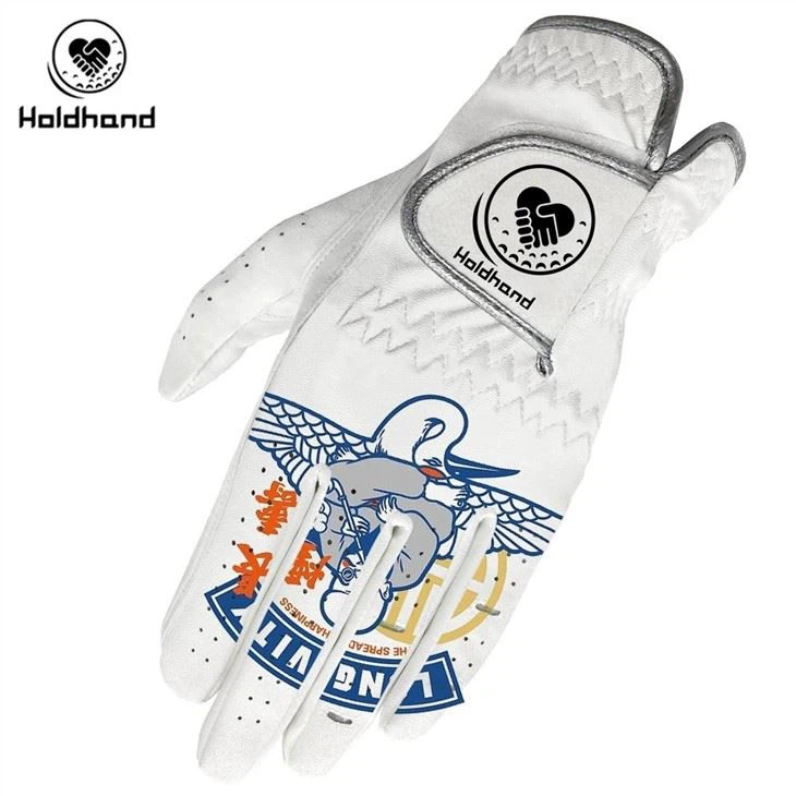 Customized Handmade Premium LOGO PU Leather Cabretta Golf Glove