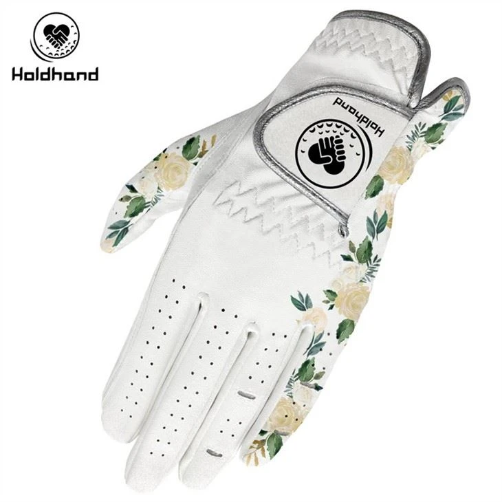 Durable Characteristic Hot Sale Softness Factory Price PU Cabretta Golf Gloves