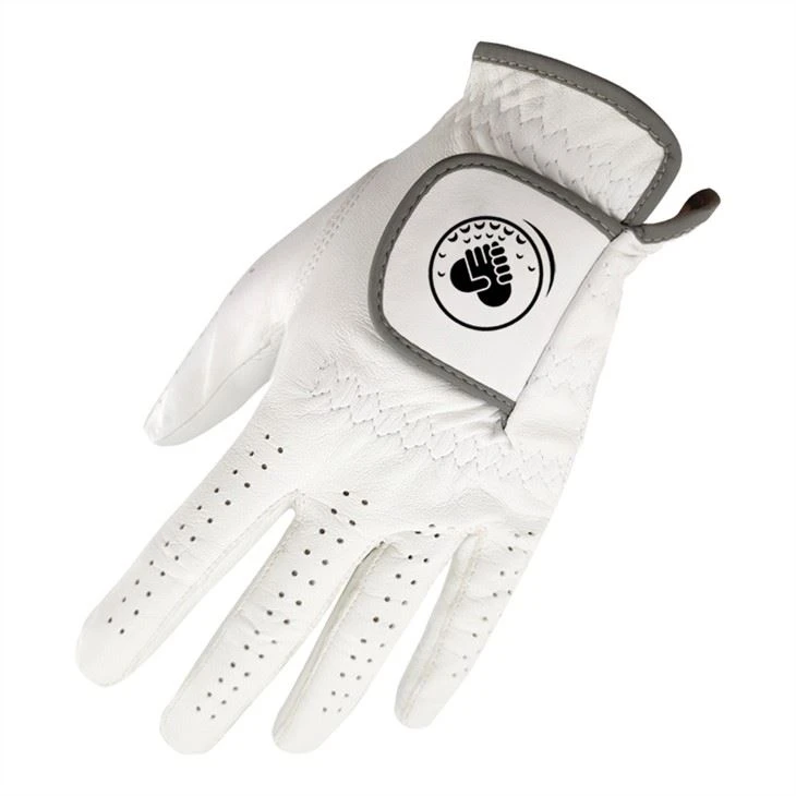 Factory Price Oem Personality Logo Gloves Heated Wholesale Colored OEM Logo Cabretta Leather