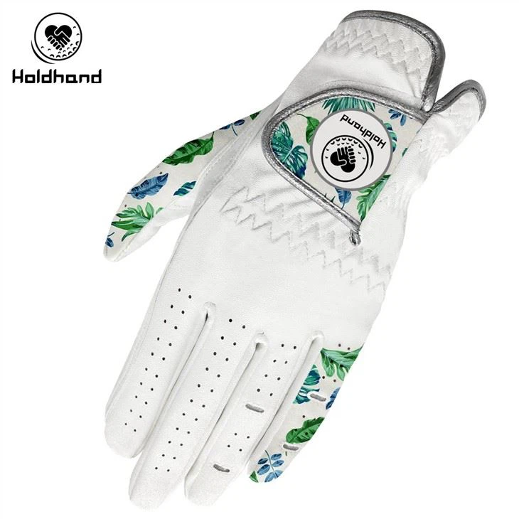 Fantastic Printed Gloves Made From PU And Sheepskin