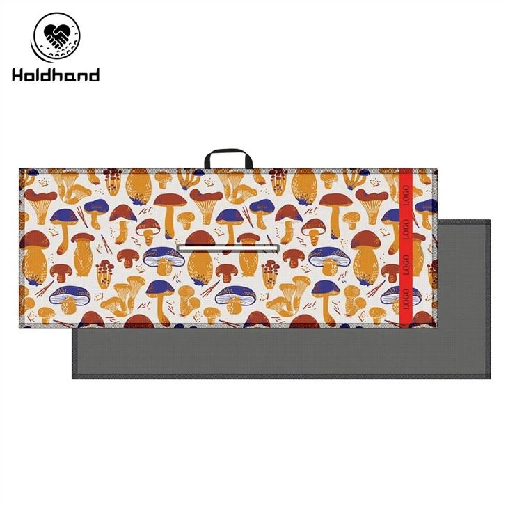 Microfiber Waffle Golf Towel Sublimation Printed Food Design Custom Logo Wholesale 2022 New
