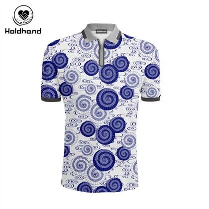 2022 เสื้อยืดโปโลกอล์ฟแบบกำหนดเองคุณภาพสูงสำหรับผู้ชายการพิมพ์ดิจิตอลเต็มรูปแบบสไตล์กราฟิกแฟชั่นใหม่