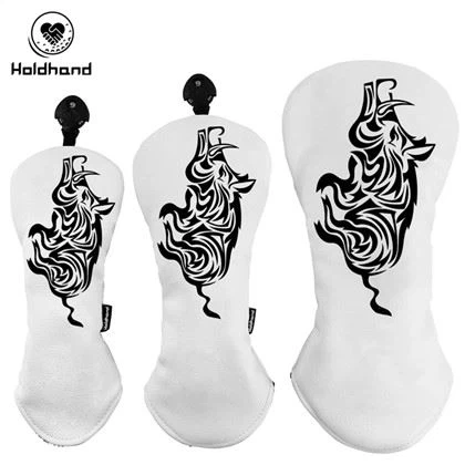 ไดร์เวอร์ออกแบบแฟชั่นขายร้อน Woods Headcovers โลโก้ OEM ที่กำหนดเอง