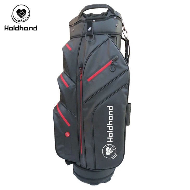 Golf Cart Bag, Lightweight Golf Clubs Bag With Individual Putter Well & 7 Pockets, Cooler Bag